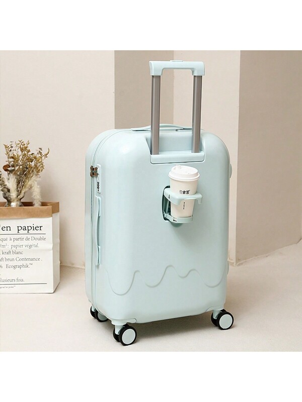 Mini New Design Large Capacity Trolley Luggage With Sitting Function ...