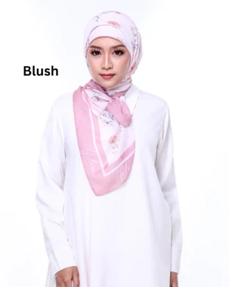 Tudung Bawal in Blush