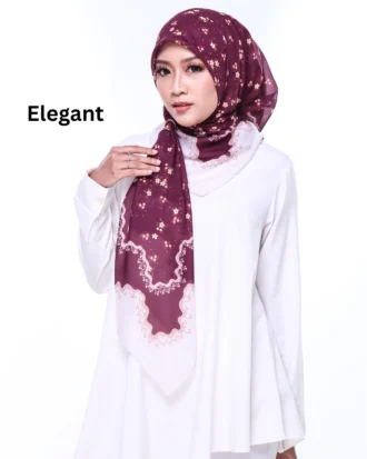Tudung Bawal in Elegant